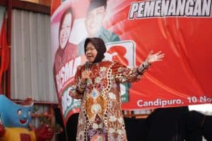 Risma Gaungkan Lumbung Sosial dan Kampung Sosial Daerah Rawan Bencana