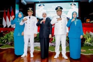 Foto-foto Sertijab Bupati dan Wakil Bupati Probolinggo 2025-2030