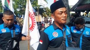 Buruh GAS JP Pilih Turun Jalan Dari Pada Ikuti Acara Jalan Sehat