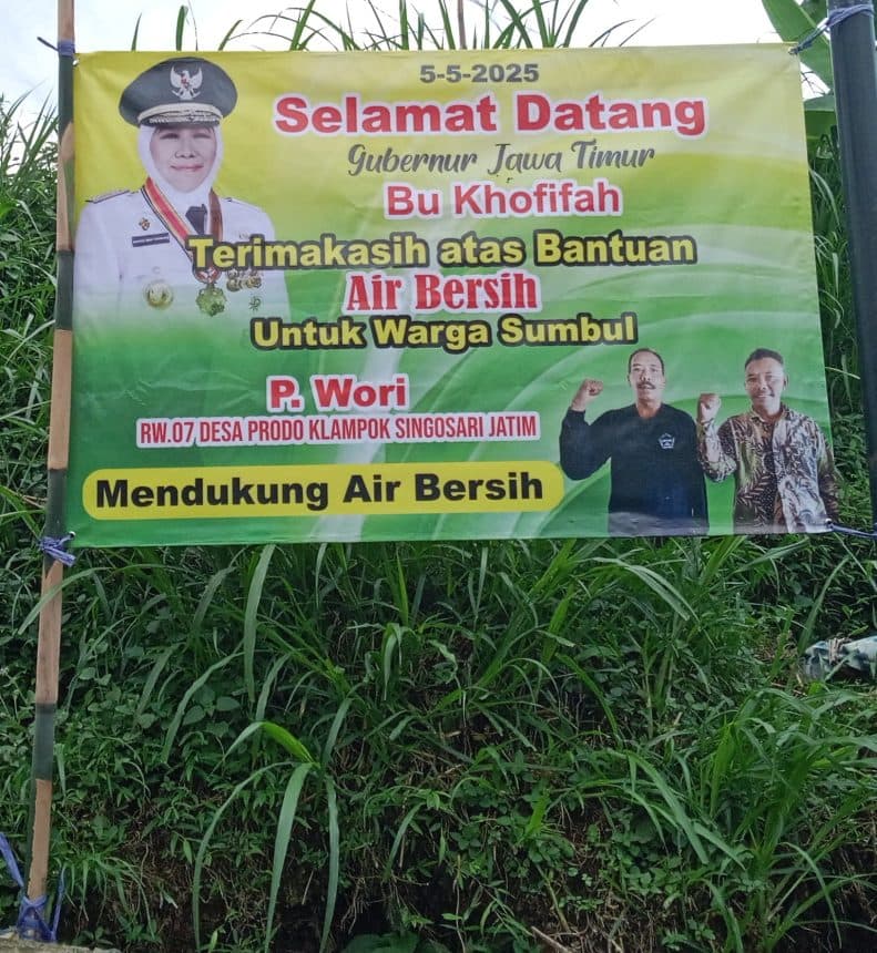 Ini Keanehan pada Air Mengalir Proyek SPAM Singosari