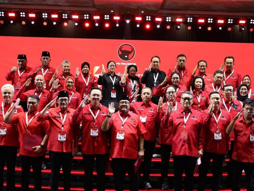 Ini Pengurus DPP PDI-P Periode 2025-2030 Tanpa Nama Hasto Kristiyanto