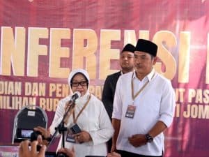 Pasangan Petahana Pilkada Jombang 2024 Ucapkan Selamat Untuk WarSa