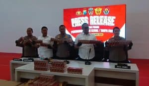 Pengiriman Rokok Ilegal Rugikan Negara Rp 2,1 Miliar Digagalkan
