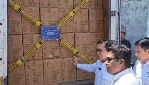 Polisi dan Satgas Kemendag Amankan Keramik Impor Ilegal Rp 9,8 Miliar