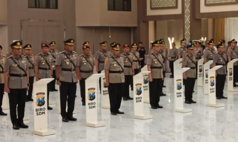 Sertijab Pejabat Utama dan Kapolres Jajaran Polda Jatim