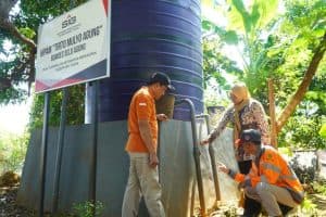 Atasi Krisis Air, SIG Bangun Tandon & Pipa 2 Km di Desa Tuwiri Kulon