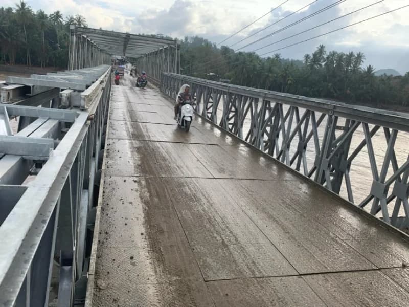Update Infrastruktur Aceh: Jembatan Bailey Mulai Diuji Coba